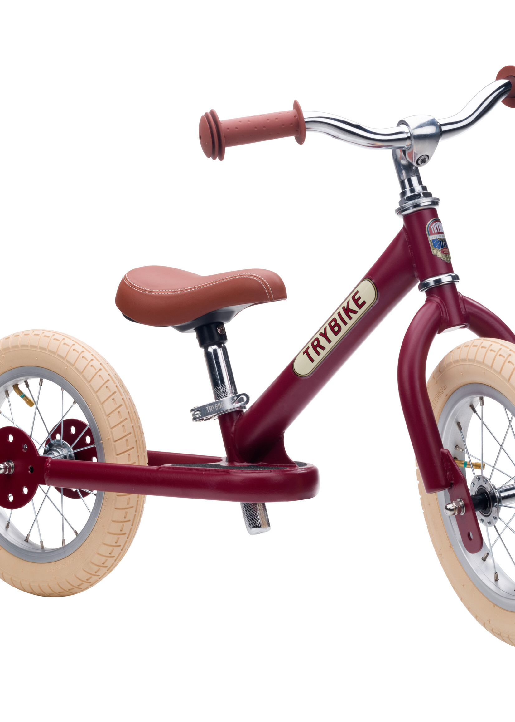 Trybike Trybike loopfiets 2 in 1 - Mat Rood