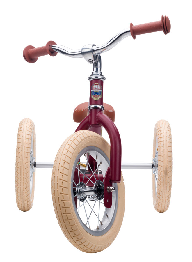 Trybike loopfiets 2 in 1 - Mat Rood