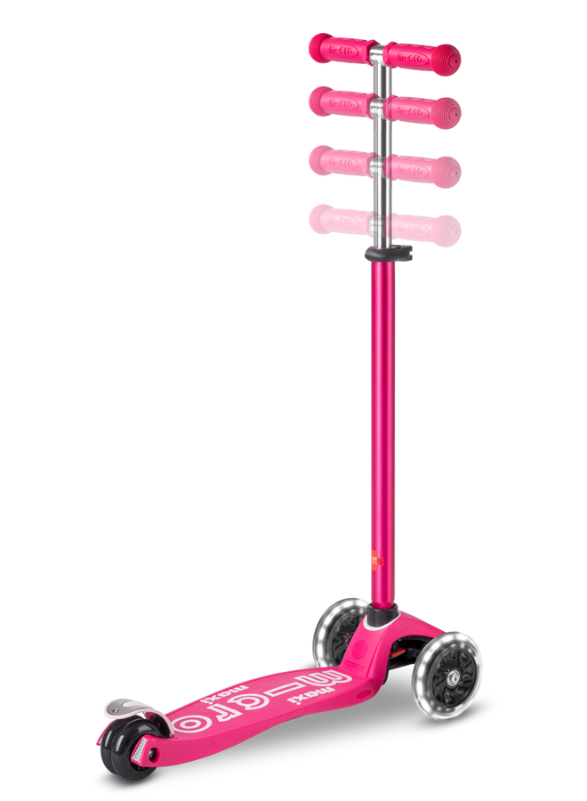 Micro Step - Maxi Deluxe Led - Roze