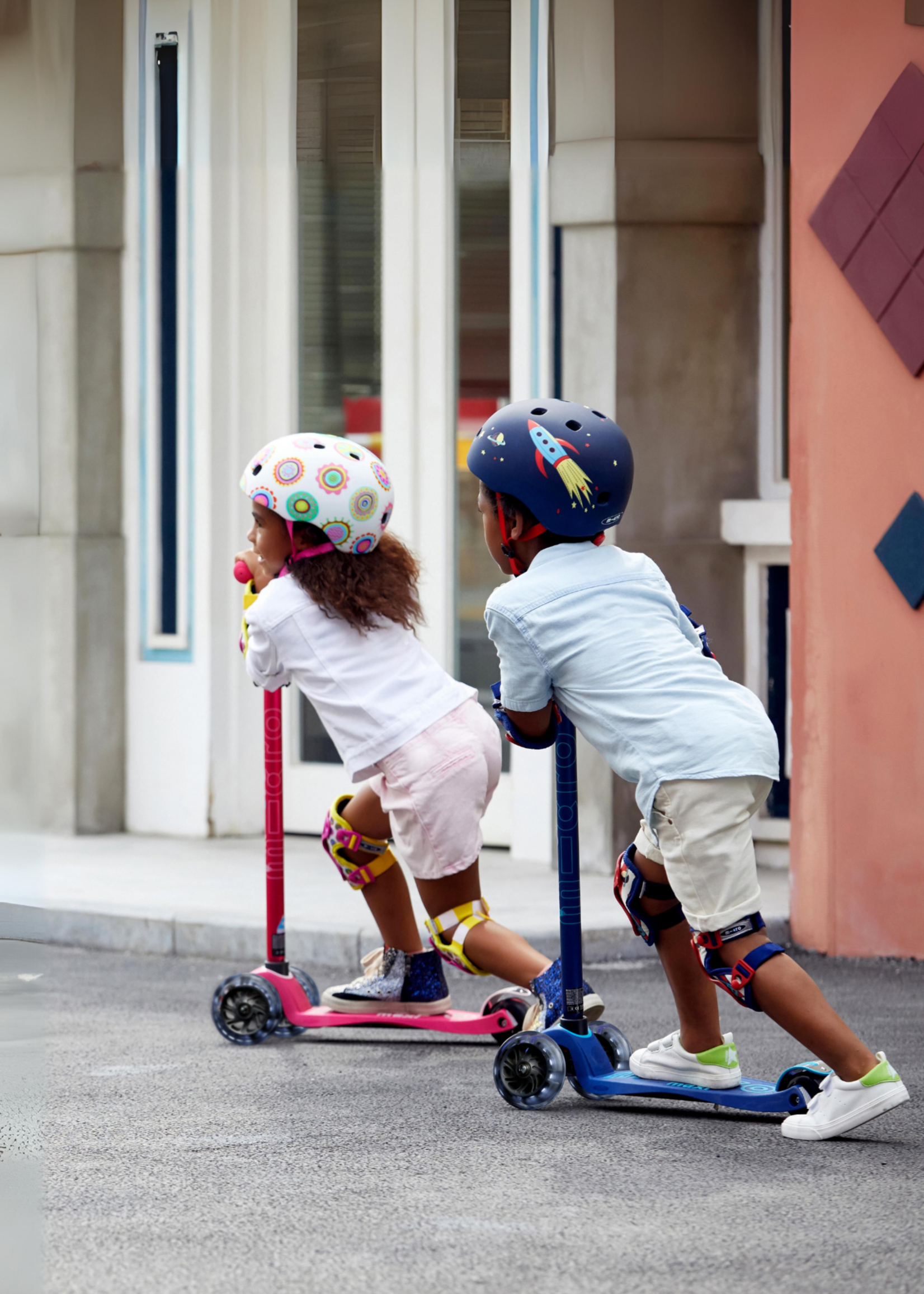 Micro Step Micro Step - Maxi Deluxe Led - Roze