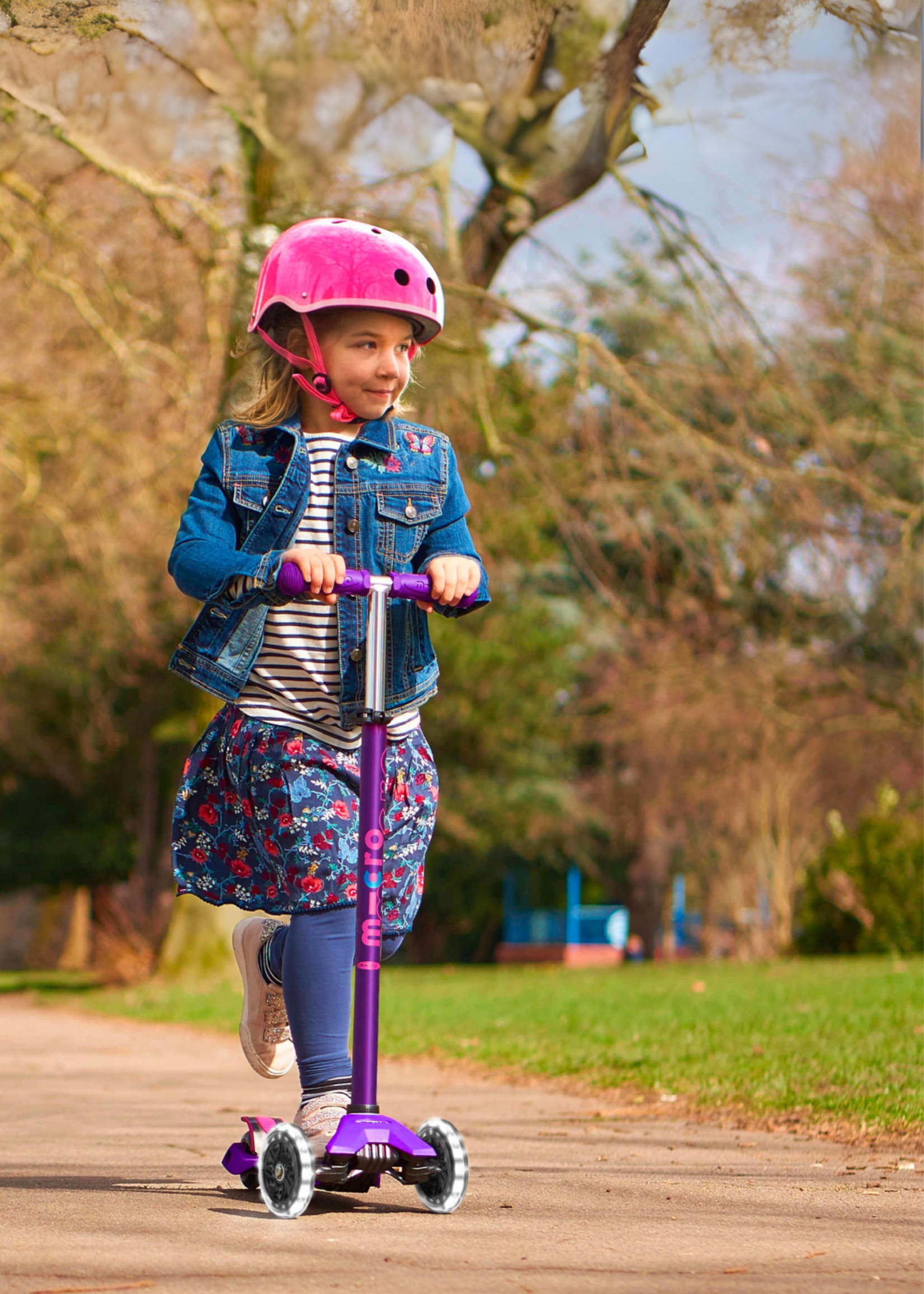 Micro Step Micro Step - Maxi Deluxe Led - Paars