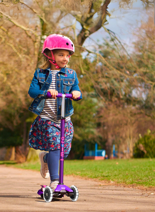 Micro Step - Maxi Deluxe Led - Paars