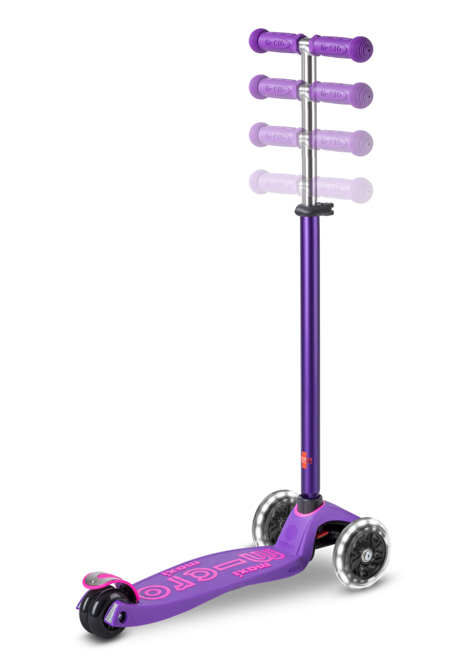 Micro Step Micro Step - Maxi Deluxe Led - Paars