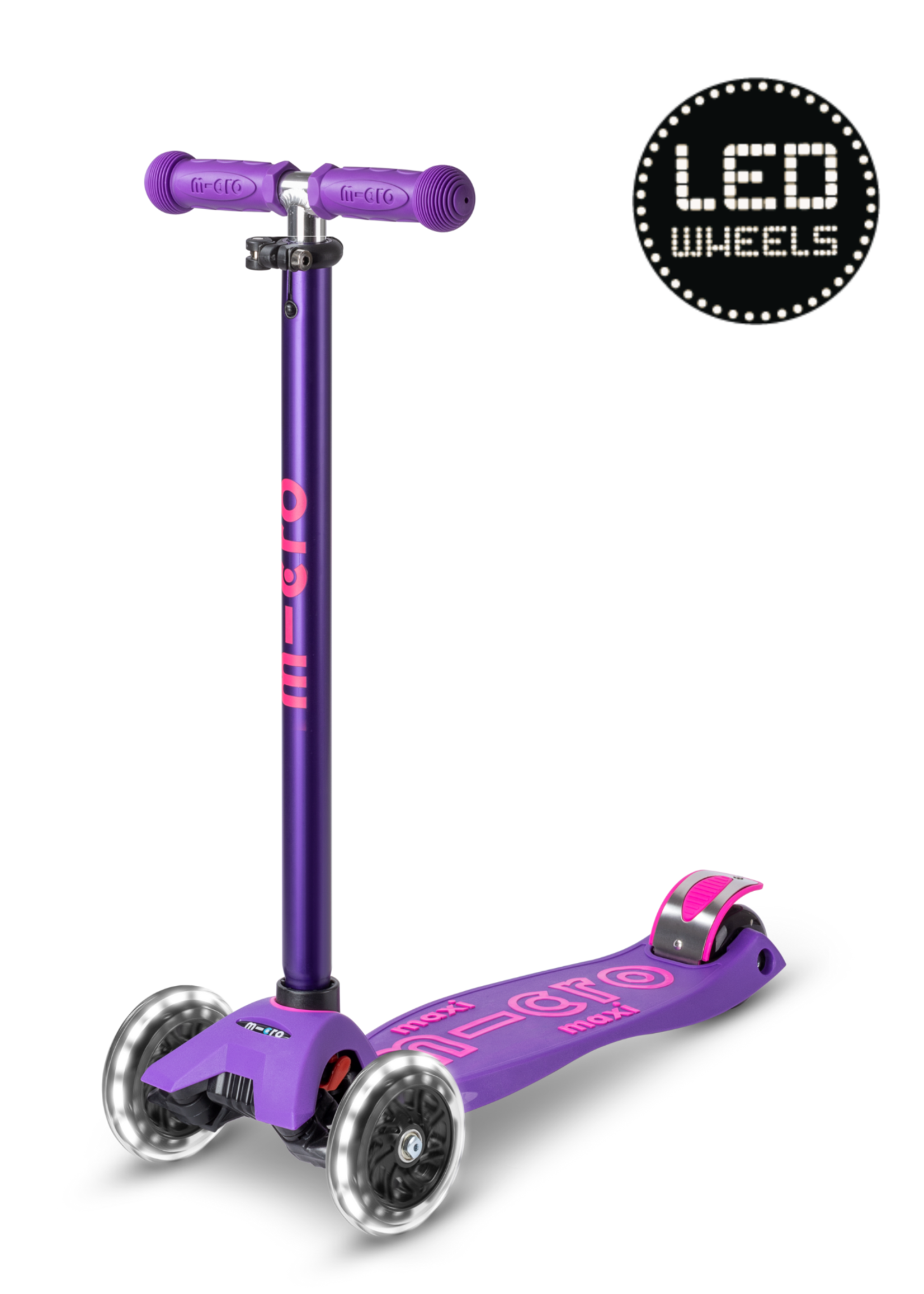 Micro Step Micro Step - Maxi Deluxe Led - Paars