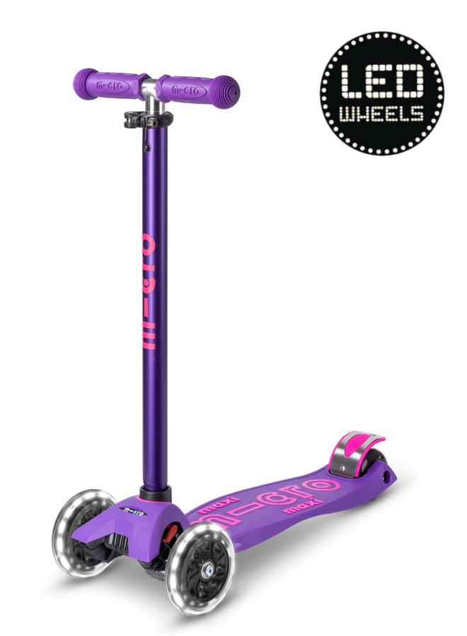 Micro Step - Maxi Deluxe Led - Paars