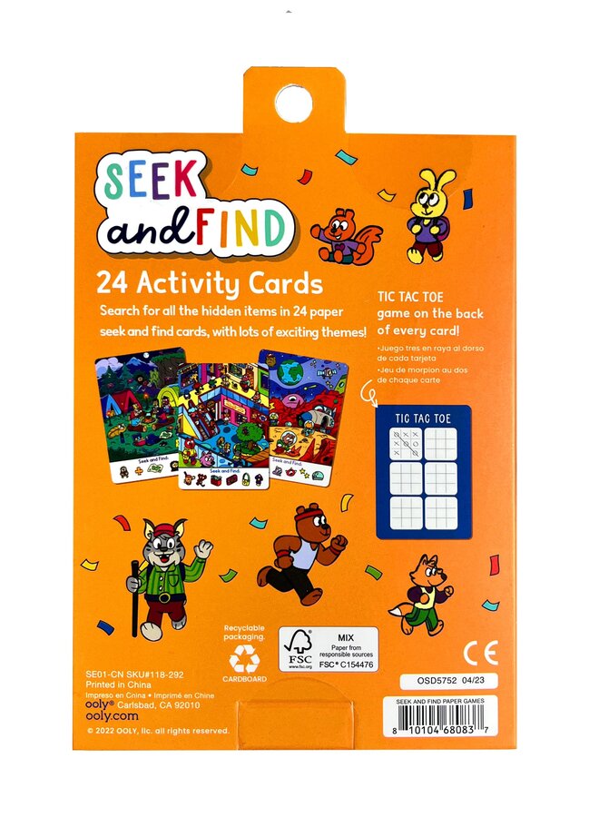 Ooly - Seek & Find Activity Cards