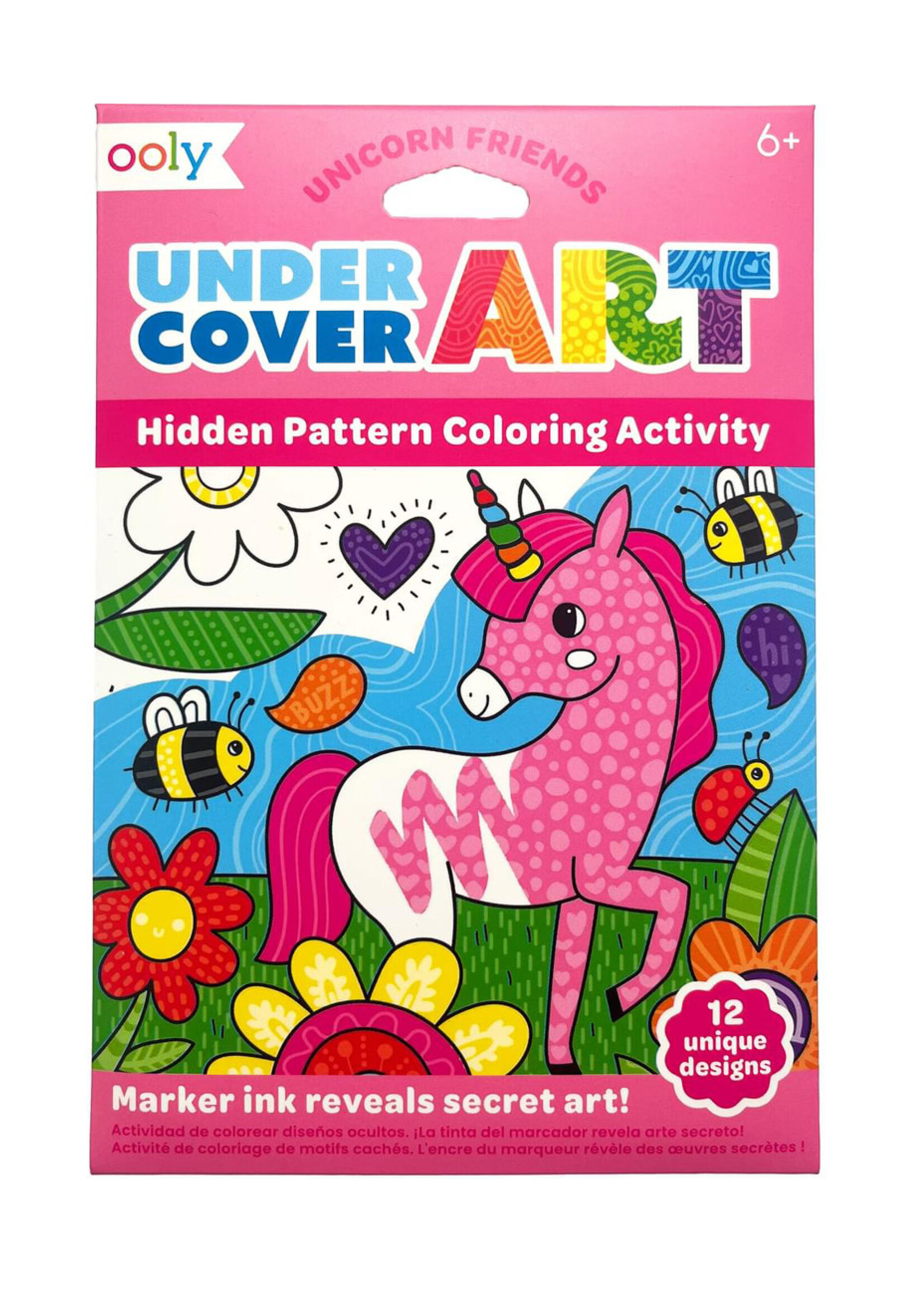 Ooly Ooly - Undercover Art Hidden Patterns - Unicorn