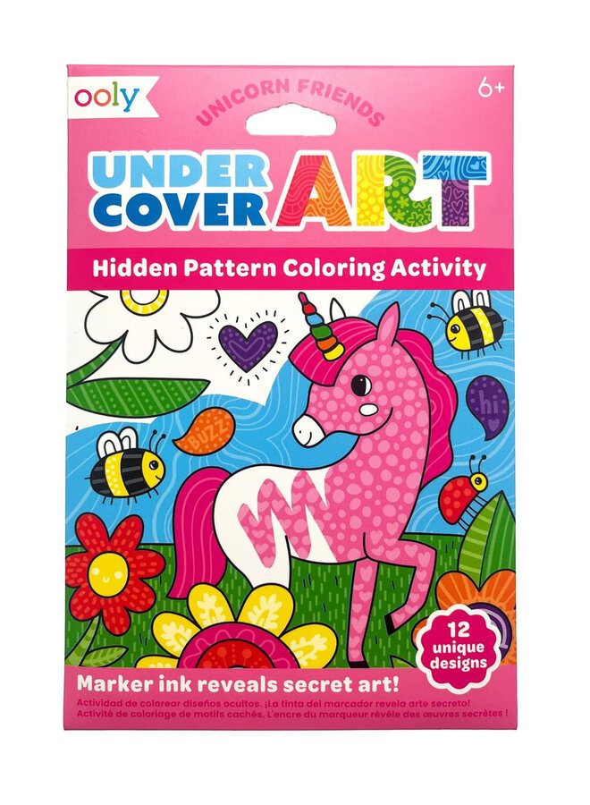 Ooly - Undercover Art Hidden Patterns - Unicorn