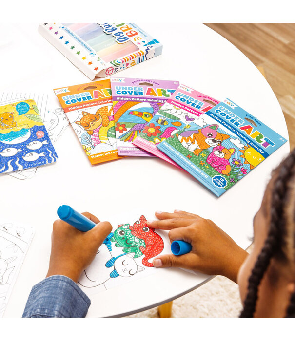 Ooly Ooly - Undercover Art Hidden Patterns - Unicorn