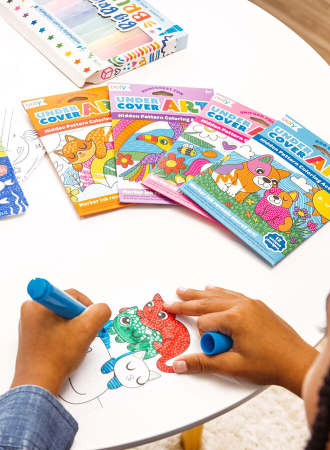 Ooly - Undercover Art Hidden Patterns - Unicorn