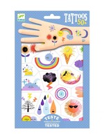 Djeco Djeco - Tattoos - Weer emoji's