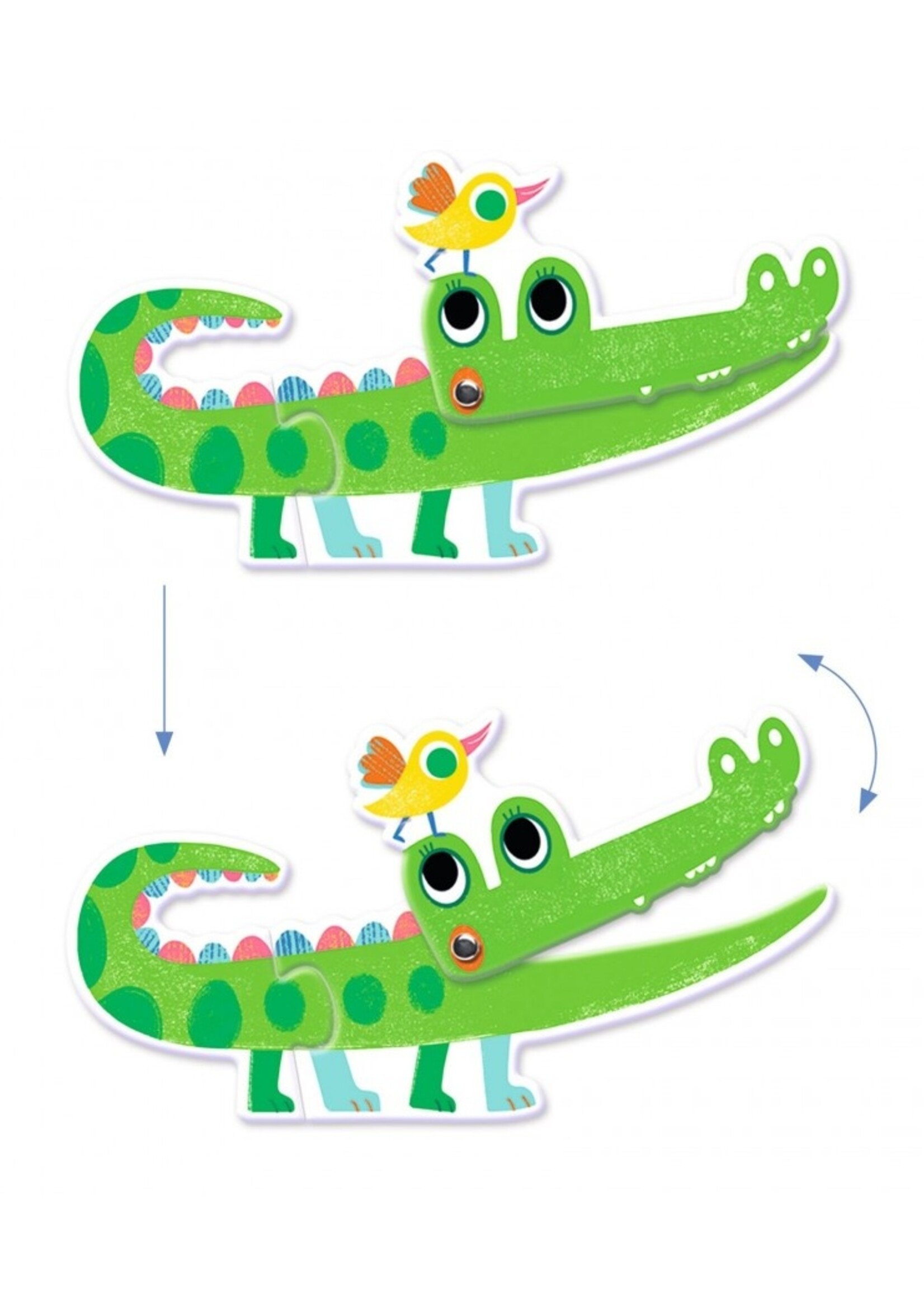 Djeco Djeco - Puzzle Duo - Animals