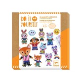 Djeco - Magnets DIY - Funky family