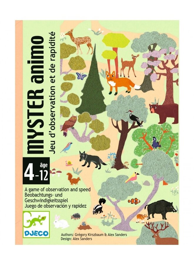 Djeco - Kaartspel - Myster animo