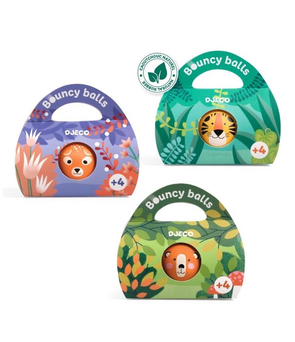Djeco Djeco - Stuiterbal Wild - assorti