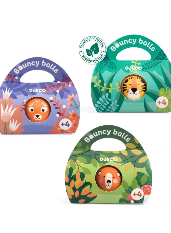 Djeco - Stuiterbal Wild - assorti