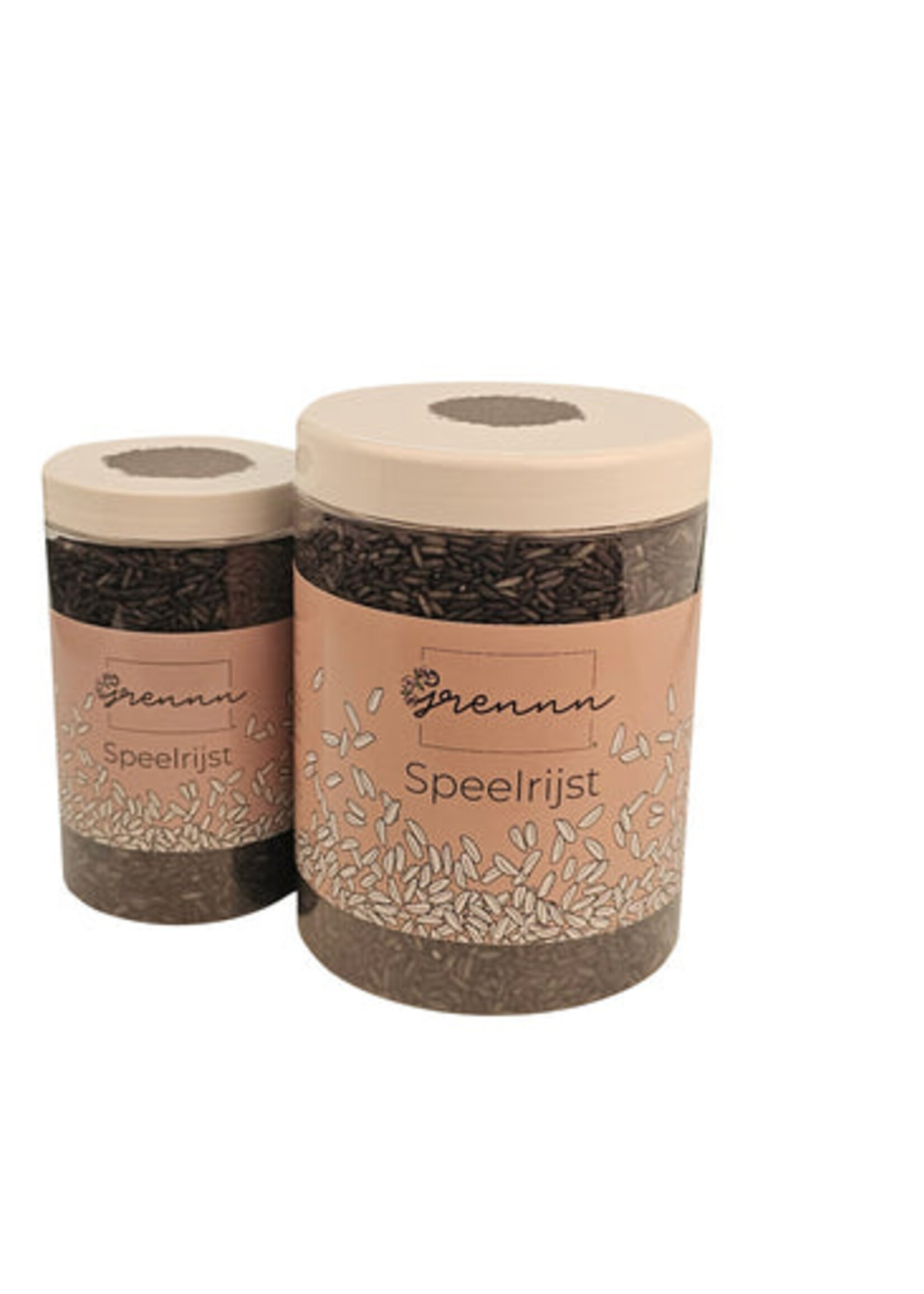 Grennn - Speelrijst - Zwart 750gr
