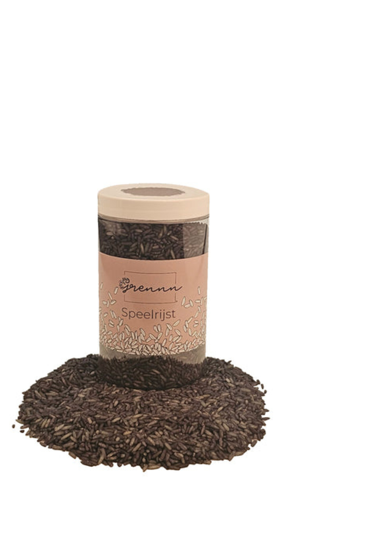 Grennn - Speelrijst - Zwart 300 gr