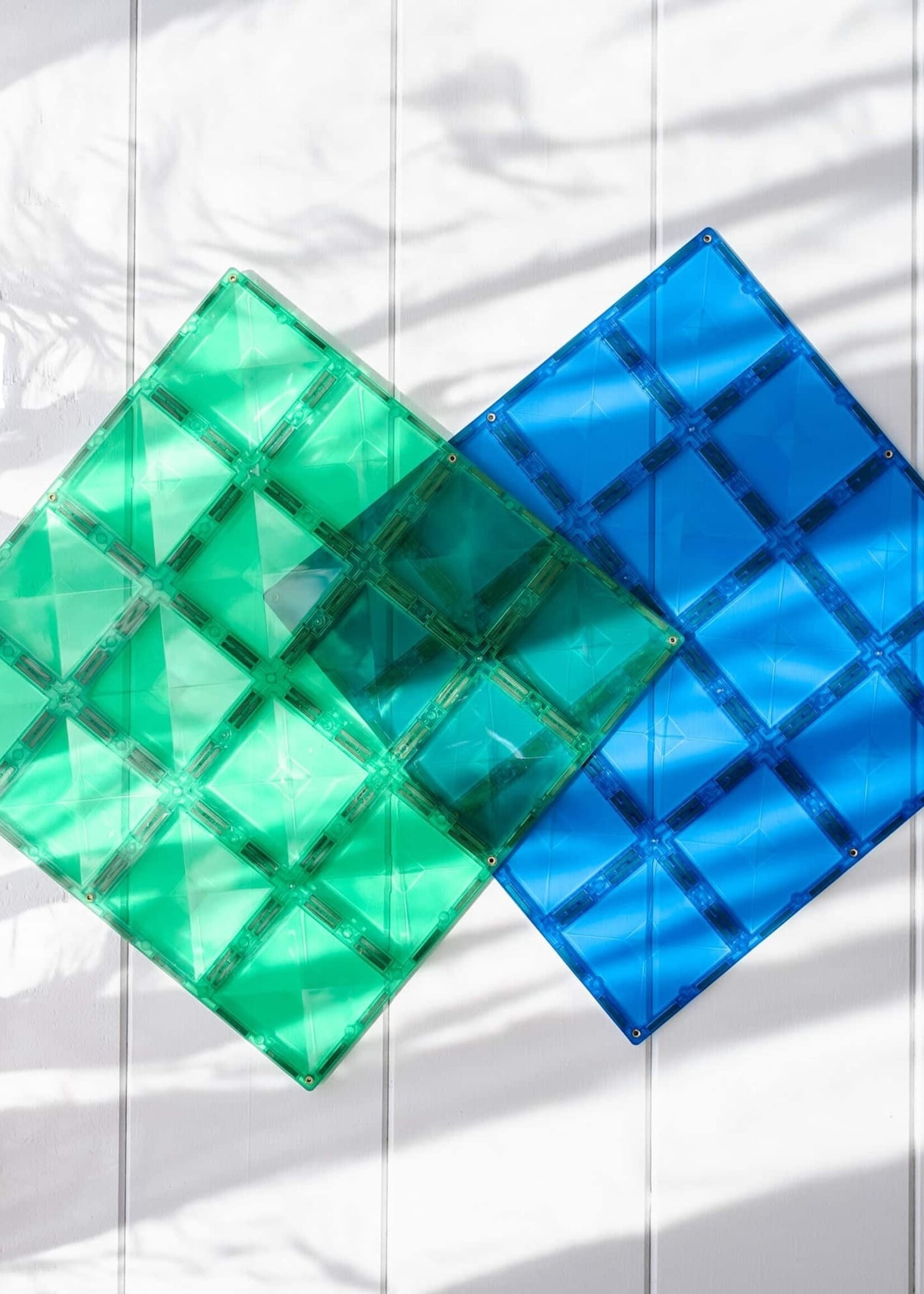 Connetix Connetix - Rainbow - blue & Green Base plate