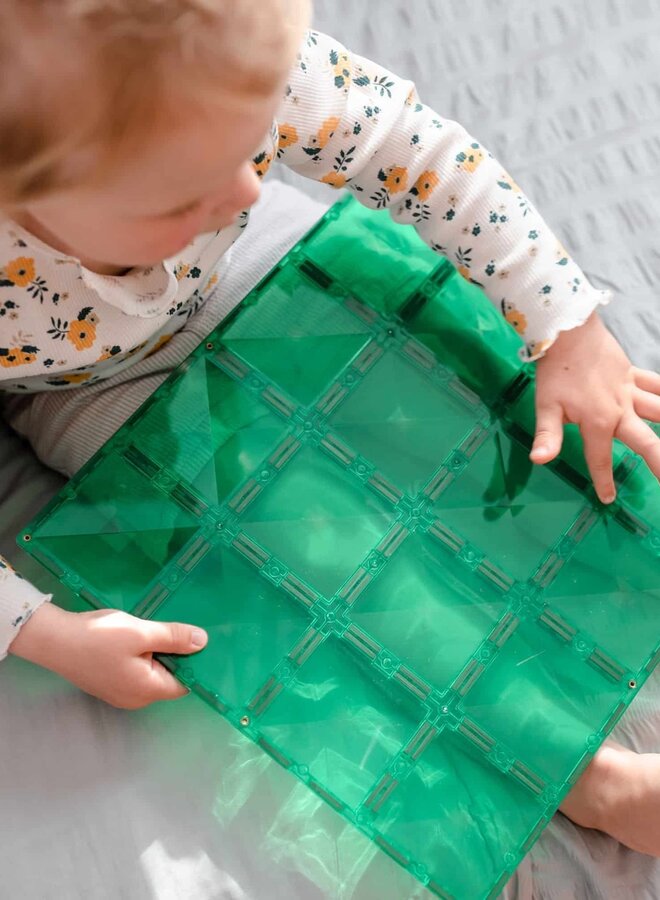 Connetix - Rainbow - blue & Green Base plate