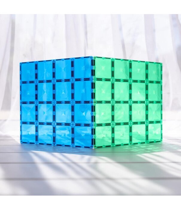 Connetix Connetix - Rainbow - blue & Green Base plate