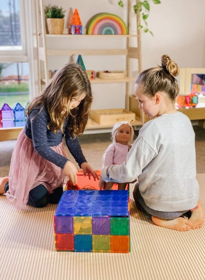 Connetix - Rainbow - blue & Green Base plate