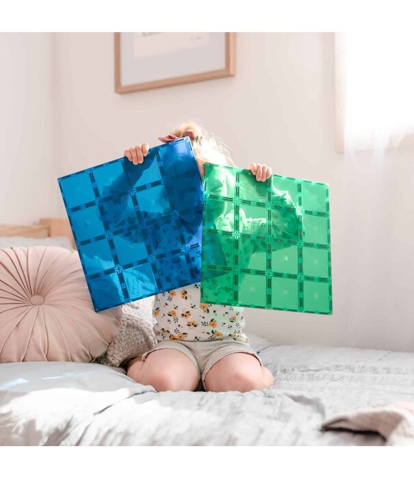 Connetix Connetix - Rainbow - blue & Green Base plate