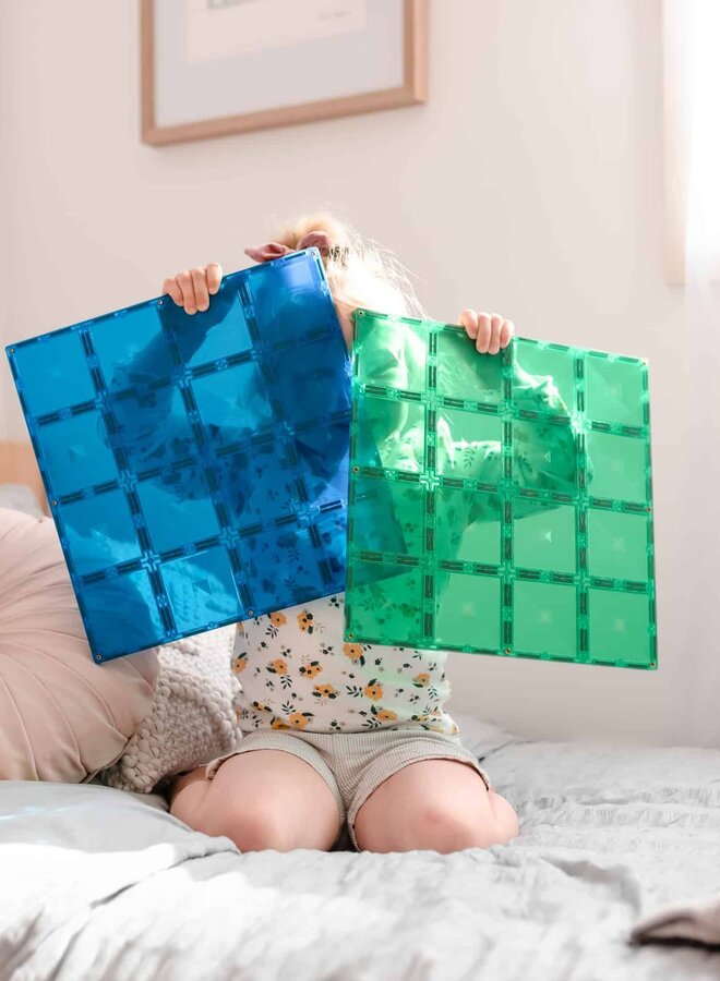 Connetix - Rainbow - blue & Green Base plate