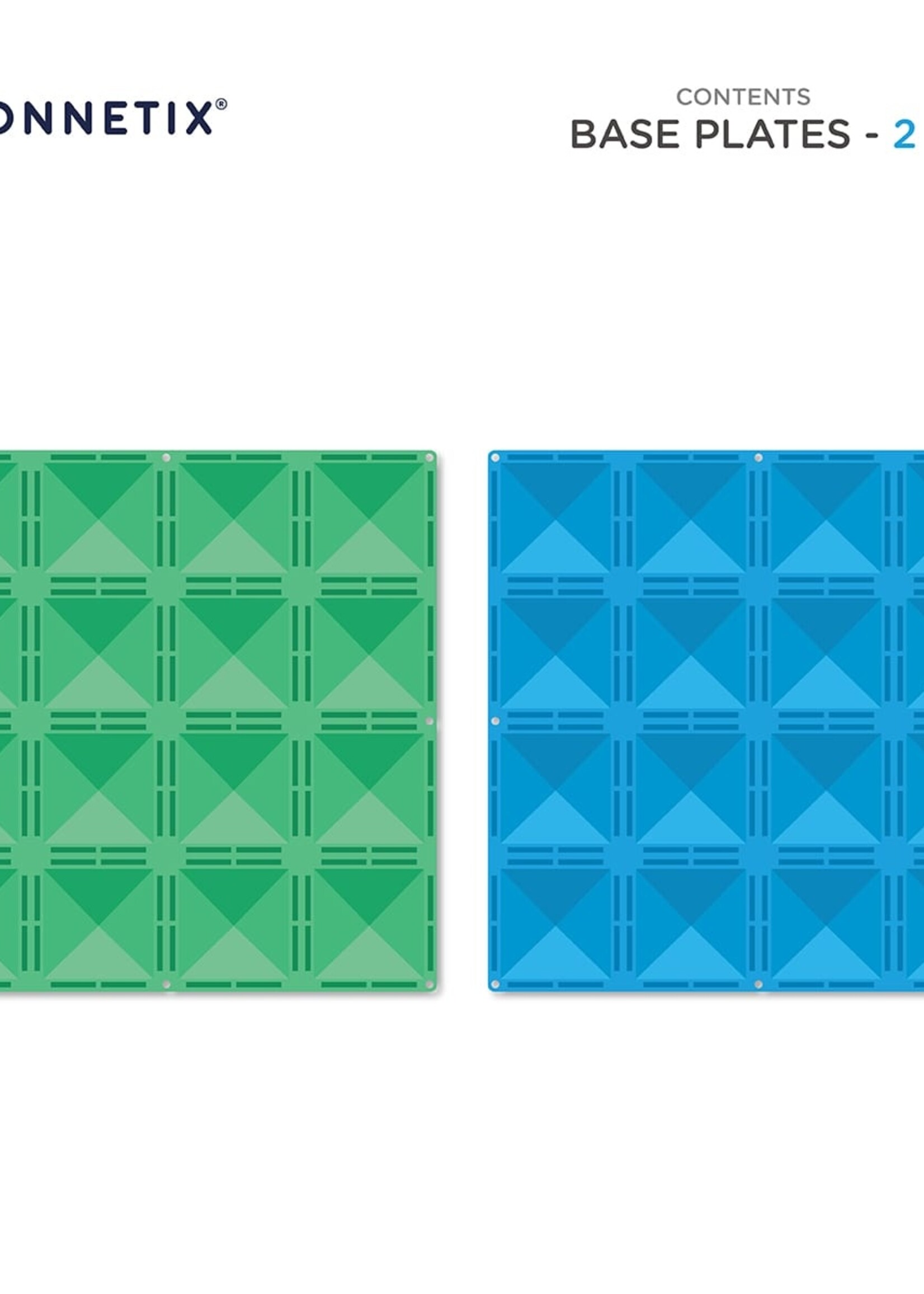 Connetix Connetix - Rainbow - blue & Green Base plate