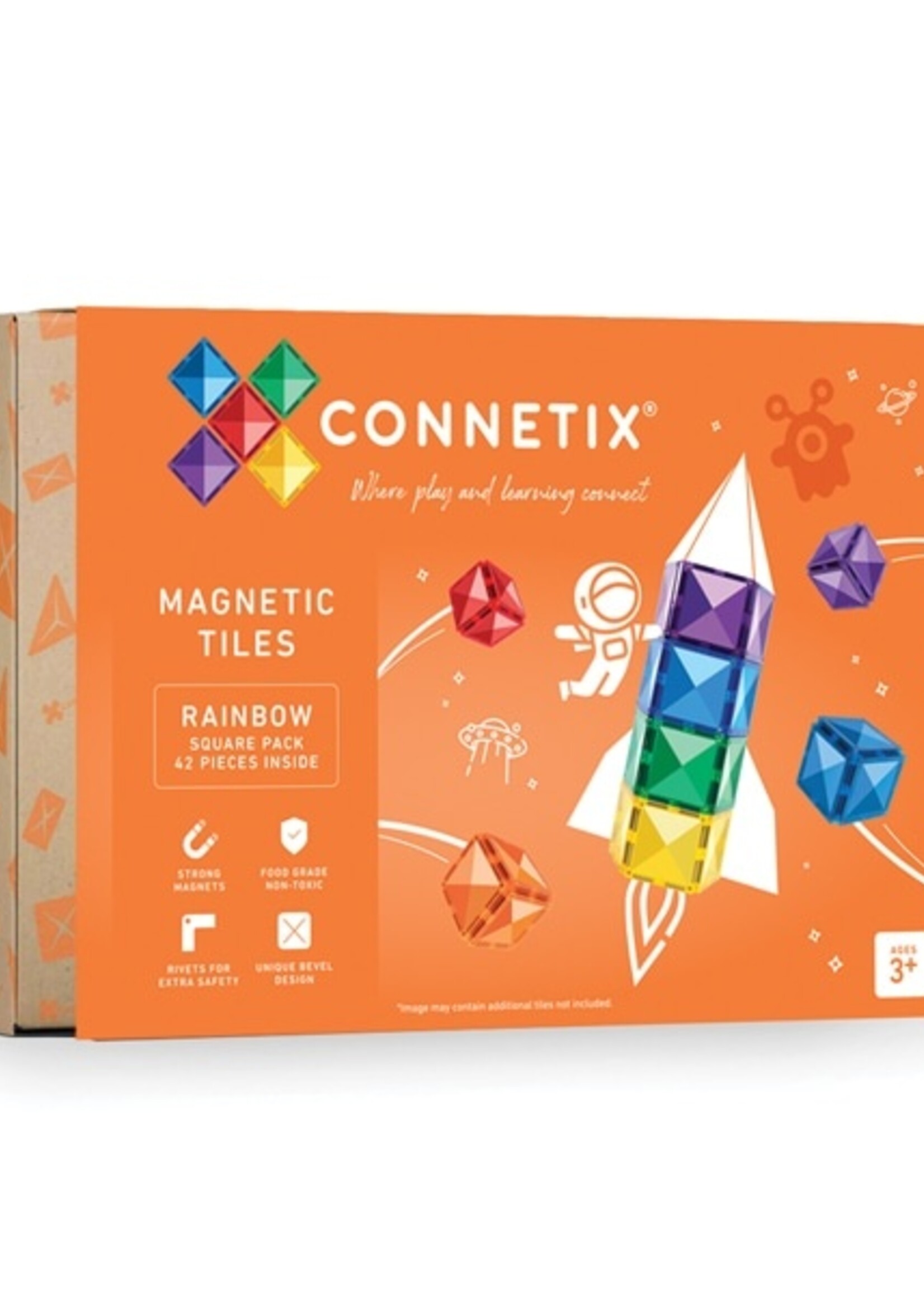 Connetix Connetix - Rainbow - Square pack  42PC