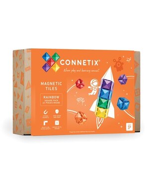 Connetix - Rainbow - Square pack  42PC