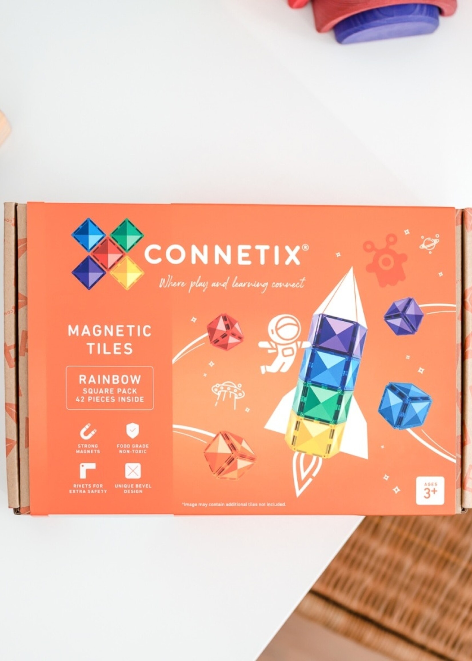 Connetix Connetix - Rainbow - Square pack  42PC