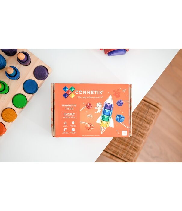 Connetix Connetix - Rainbow - Square pack  42PC