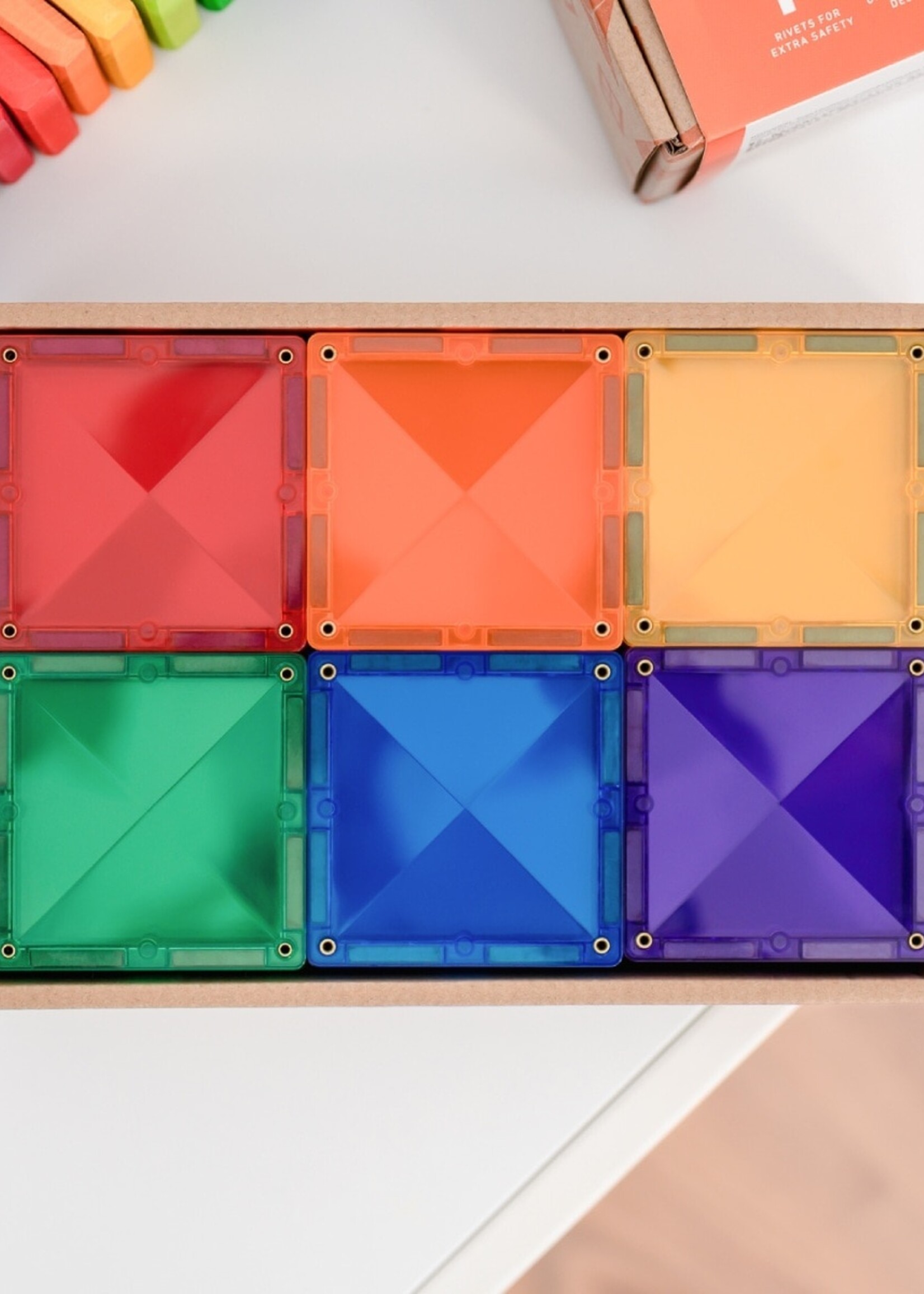 Connetix Connetix - Rainbow - Square pack  42PC