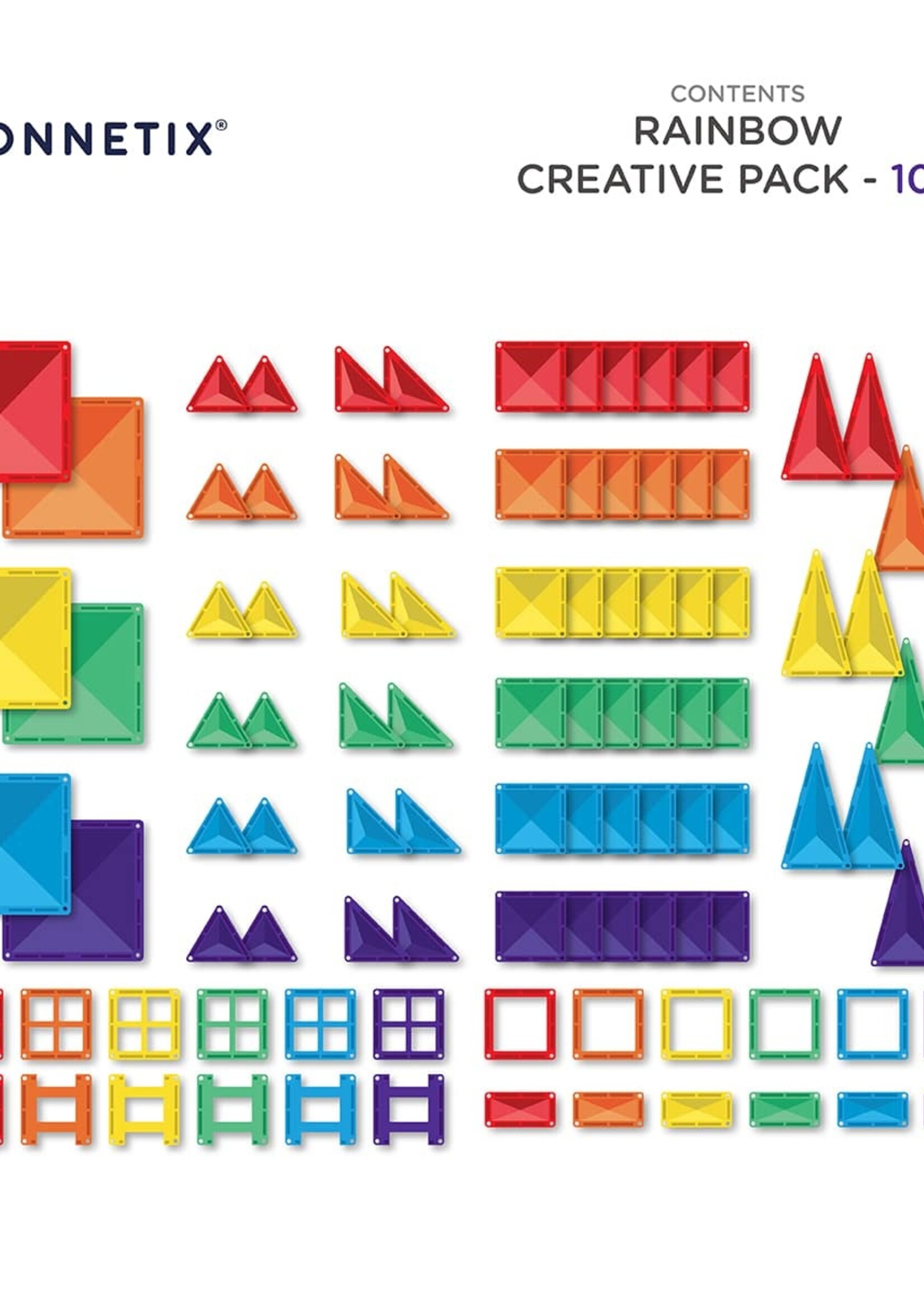 Connetix Connetix - Rainbow - Creative Pack 102 PC