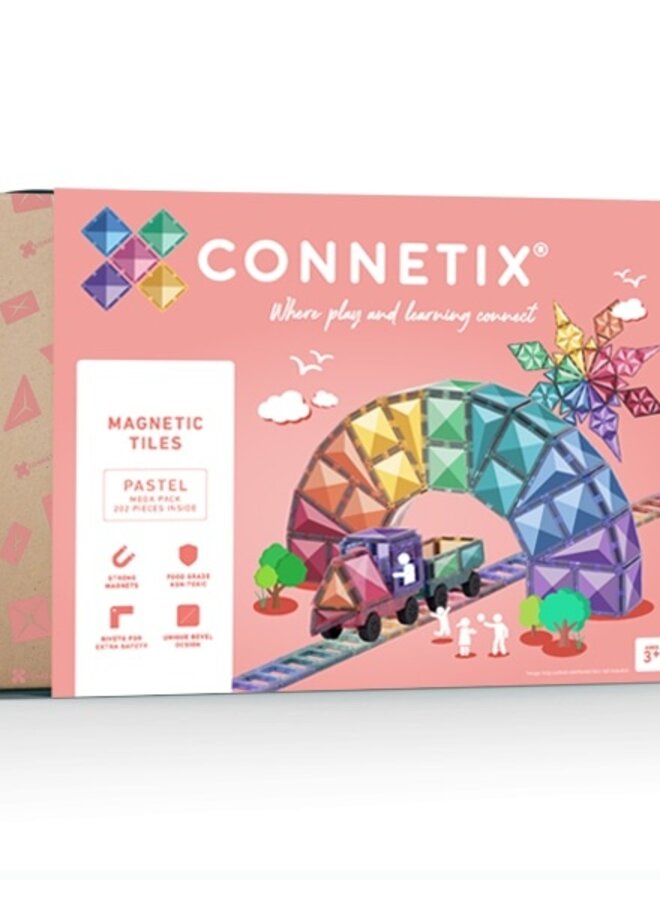 Connetix - Pastel - Mega Pack 202 PC