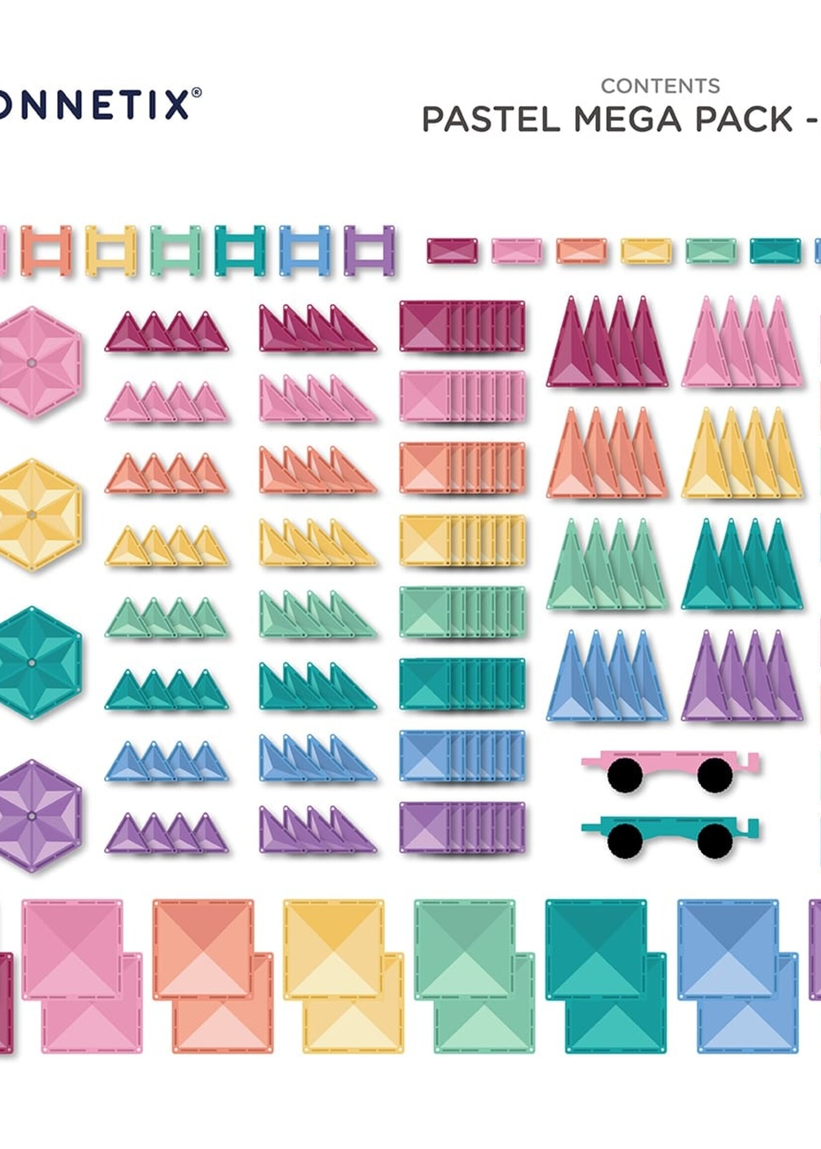 Connetix Connetix - Pastel - Mega Pack 202 PC