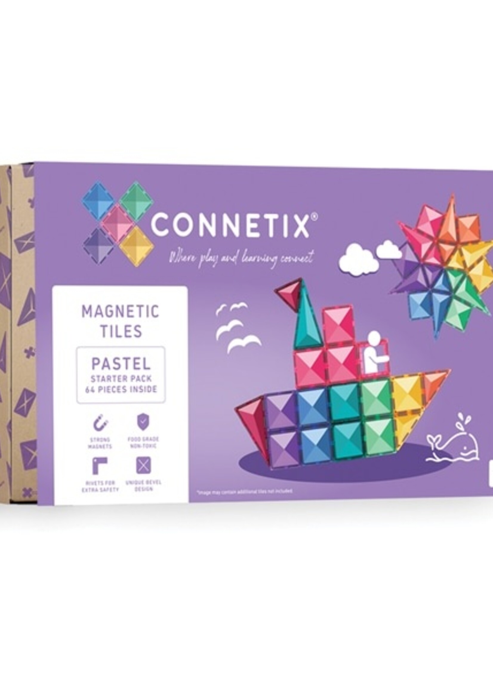 Connetix Connetix - Pastel - Starter Pack 64 PC