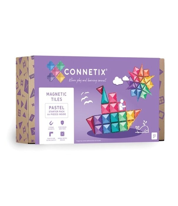 Connetix Connetix - Pastel - Starter Pack 64 PC