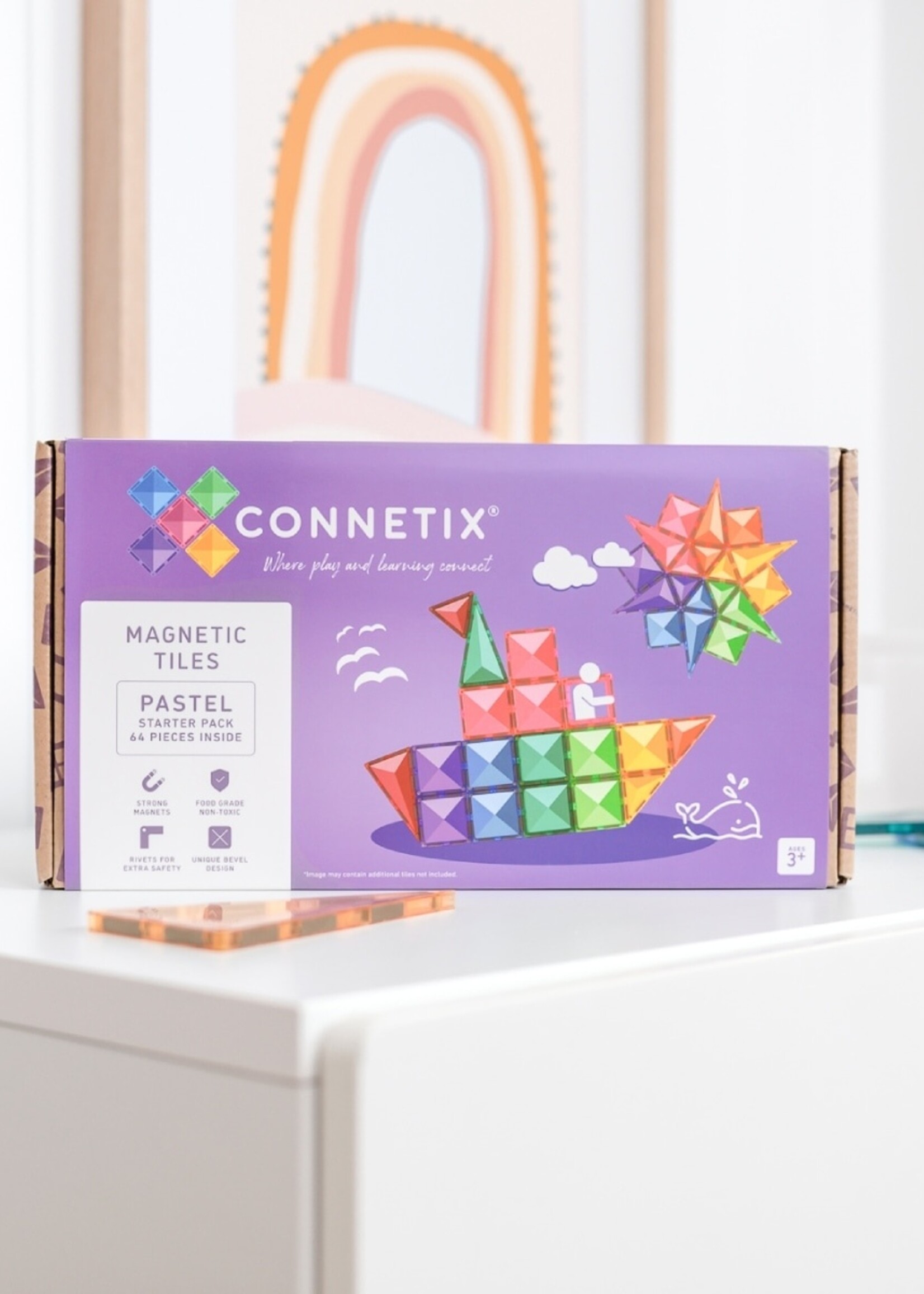 Connetix Connetix - Pastel - Starter Pack 64 PC