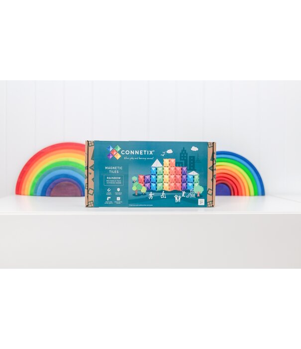 Connetix Connetix - Rainbow - Rectangle pack 18 pc