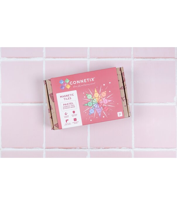 Connetix Connetix - Pastel - Geometry Pack 40 PC