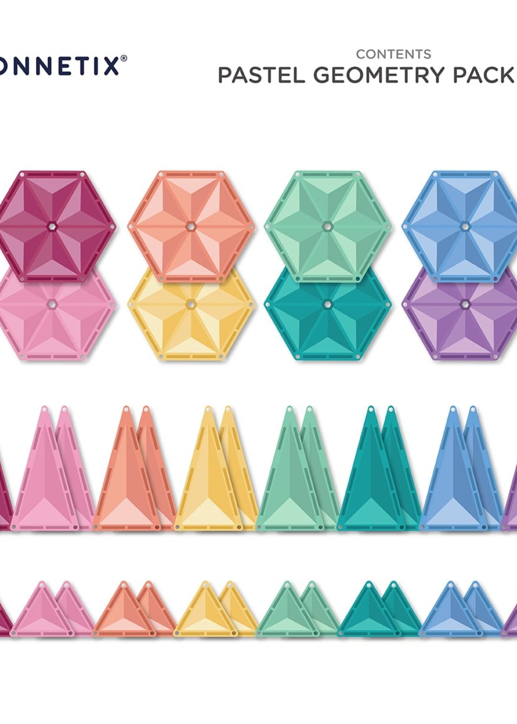 Connetix Connetix - Pastel - Geometry Pack 40 PC
