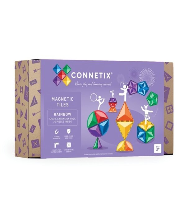 Connetix Connetix - Rainbow - Shape Expansion pack 36PC