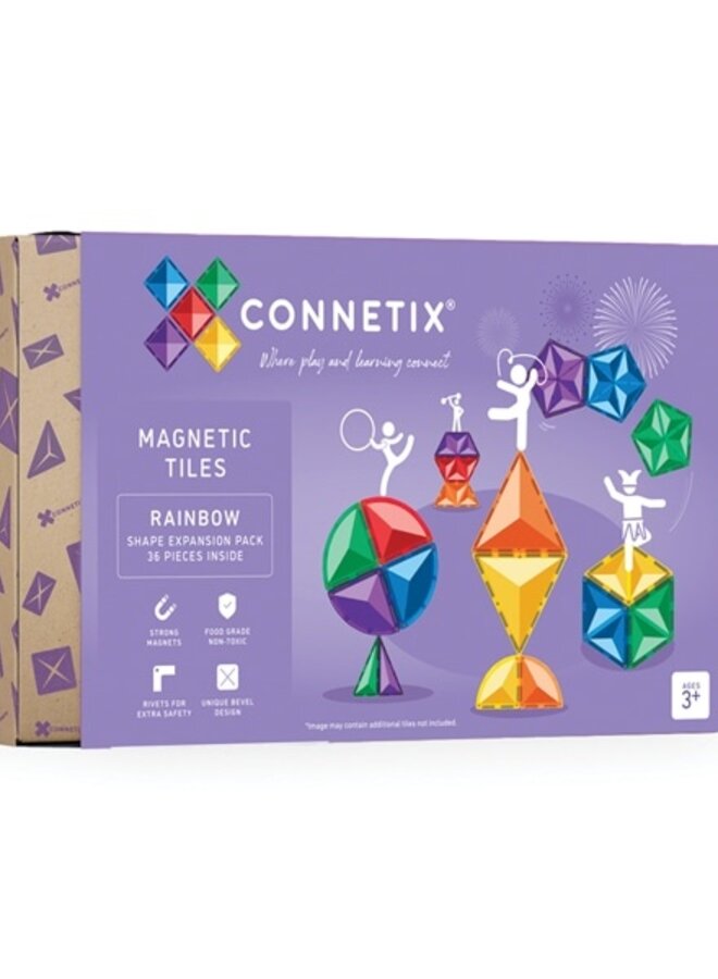 Connetix - Rainbow - Shape Expansion pack 36PC