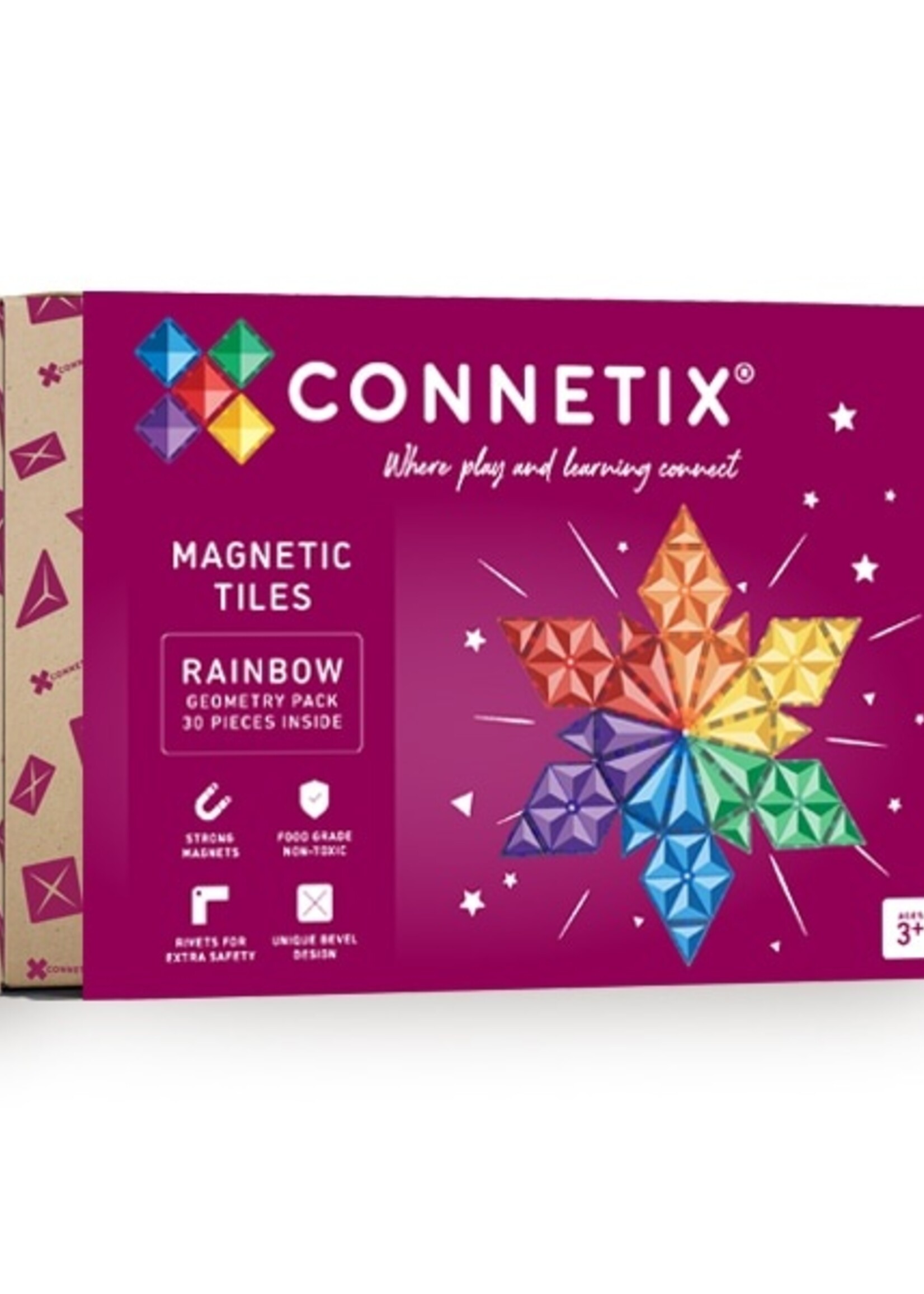Connetix Connetix - Rainbow - Geometry Pack 30 PC