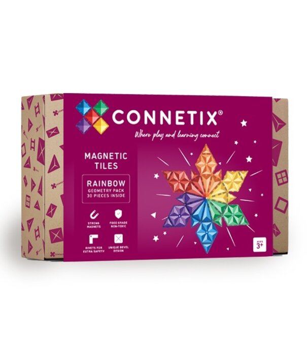 Connetix Connetix - Rainbow - Geometry Pack 30 PC