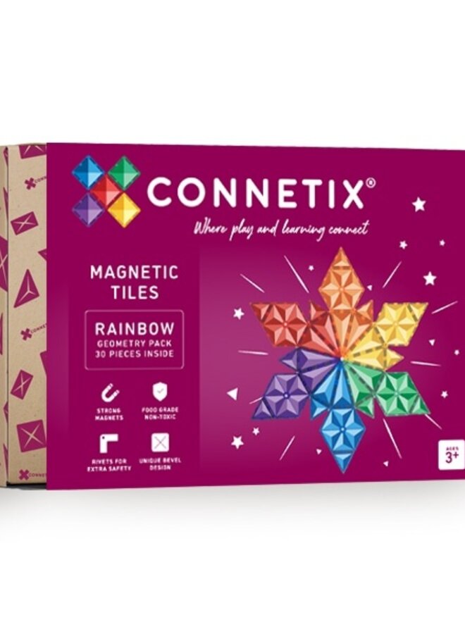 Connetix - Rainbow - Geometry Pack 30 PC