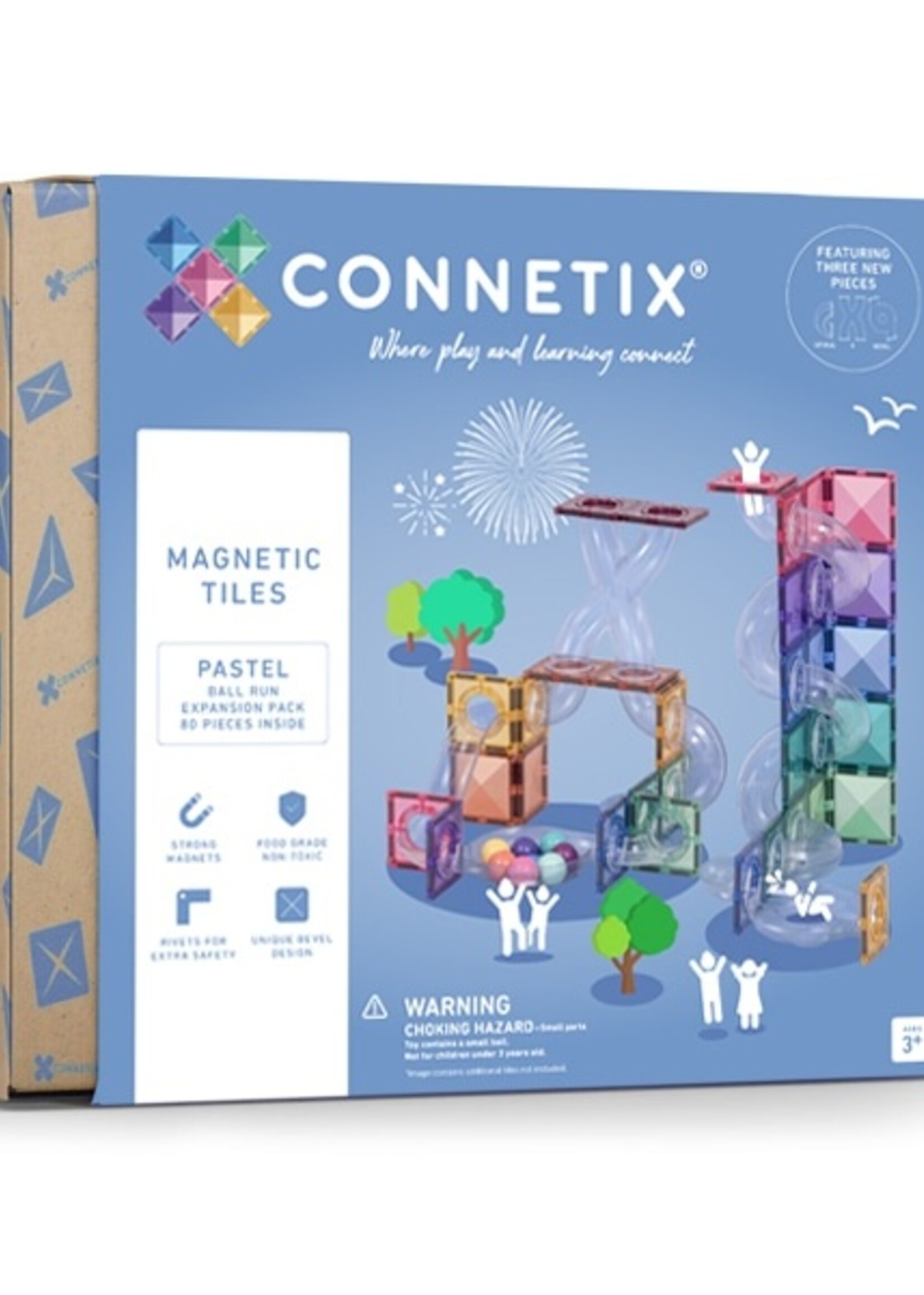 Connetix Connetix - Pastel - Ballrun Expension Pack 80 PC