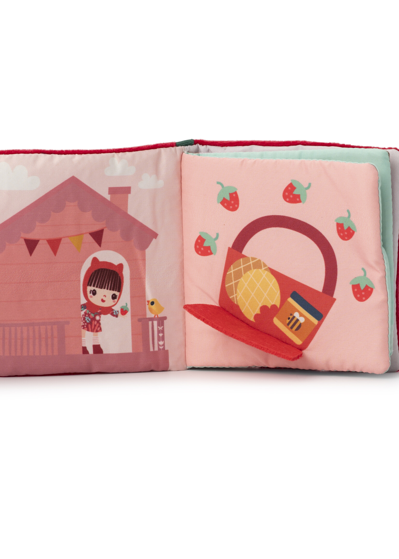 Lilliputiens Lilliputiens - Roodkapje kijk- en speelboek